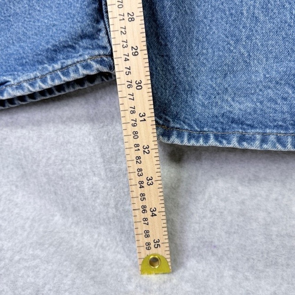 Carhartt Men's Light Wash Denim Jeans Relaxed Fit Size 42x32 - Picture 11 of 13